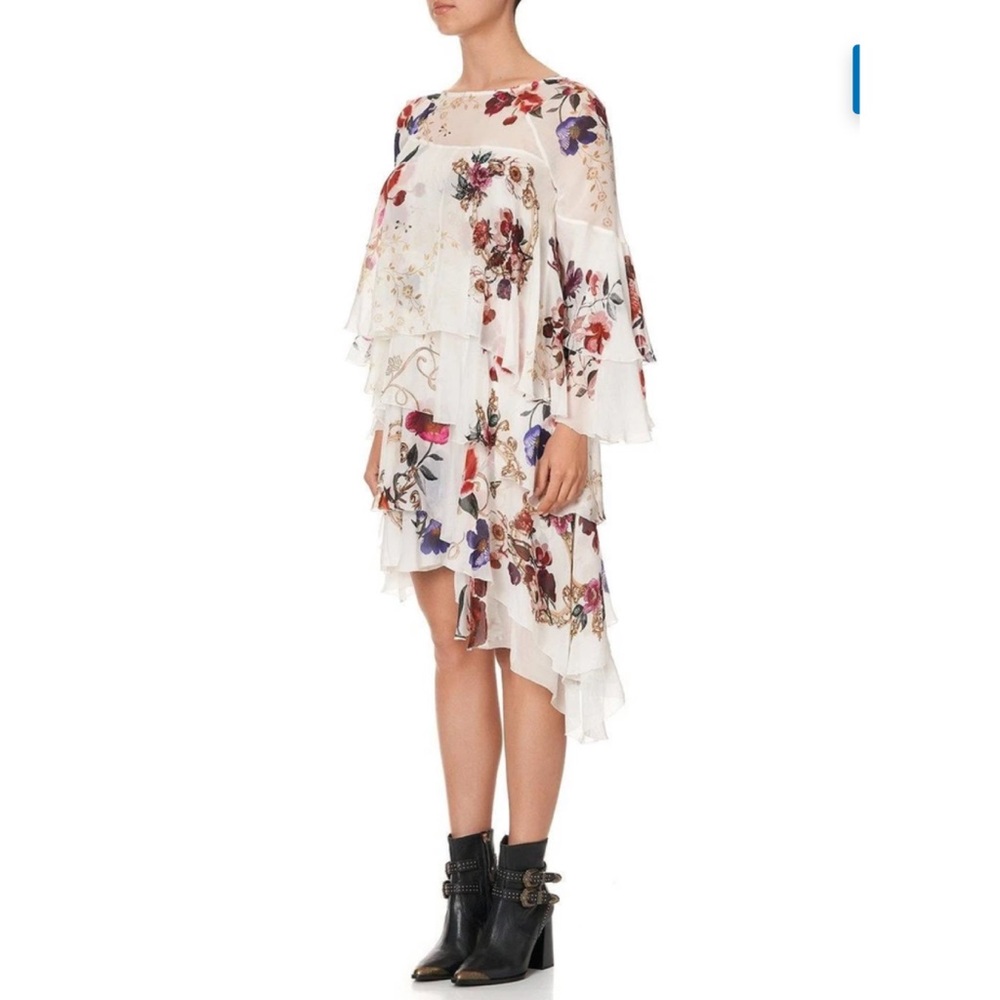 - Camilla Flared Layered Dress - Picture 2 of 8
